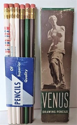 Lápices de colección Venus & McKeon Lumber Co & Lilco eléctricos y LEA 24 lápices Foto 1 de 4