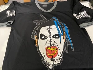 NEU SCHWER ZU FINDEN TWIZTID FREEK SHOW SPLIT GESICHT TRIKOT XL SELTEN - Bild 1 von 4