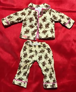 Our Generation Doll Clothes Goodnight Alce Pigiama Completo Adatto per Bambola 18" - Foto 1 di 5