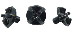 HJC CS-MX II Helmet Replacement Visor Screws Black