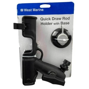 WM Quick Draw  Rod Holder with Base Great For Kayaks - Picture 1 of 5