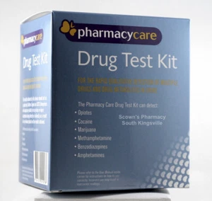 Pharmacy Care Drug Test Kit Sigma Rapid Urine Screening THC MDMA METH COC & More - Picture 1 of 4