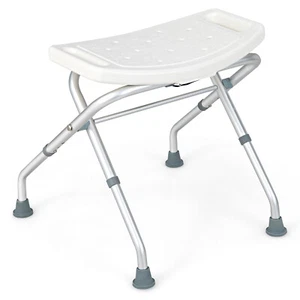Shower Stool 3 Height Adjustable Bath Chair Bathtub Bench Medical Aid Safety - Picture 1 of 10