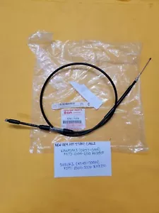 Nuevo cable de arranque en caliente OEM (Kawasaki 54017-0014) KX250F (Suzuki K5401-70014) RMZ250 - Imagen 1 de 4