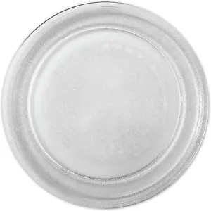 Saffire 9,6"/24,5cm kleine Glas Mikrowellenplatte - flache Bodenplatte (1) - Bild 1 von 8