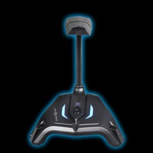 Gaming Microphone Stand Desktop PC USB Cool Backlight Freestanding Anti-Slip  - Picture 1 of 9