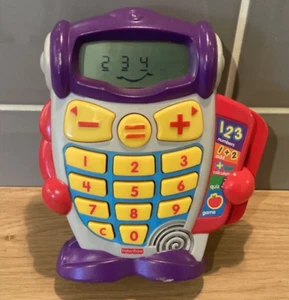 Fun 2 Learn CalcuBot Calculator Learning Toy 2006 Fisher Price Rare - Picture 1 of 10