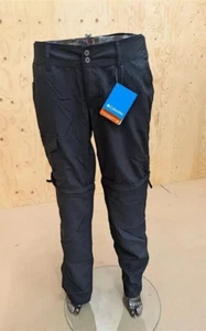 Columbia Women's Silver Ridge Convertible Pants Omni-Shield -Black -Size 4R - Picture 1 of 14