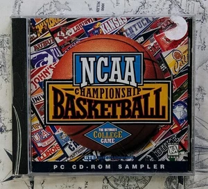 GTE Entertainment 3-Game PC CD-ROM Sampler 1996 NCAA Championship Basketball New - Picture 1 of 2