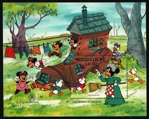 Sierra Leona 1986 - Mi-Nr. Bloque 53 ** - MNH - Walt Disney - Imagen 1 de 1