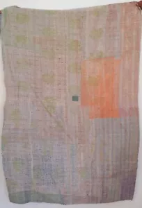 Best Selling Hand work Vintage Kantha Quilt Bedspread Cotton kantha Quilt India - Picture 1 of 3