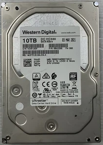 Western Digital Ultrastar DC HC330 WUS721010ALE6L4 10TB Festplatte 0B42266 - Bild 1 von 3