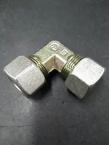 Parker W15LCF EO Tube Union Hydraulic 90° Elbow Compression 15mm OD to 15mm OD - Picture 1 of 1