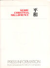 Merry Christmas Mr. Lawrence Movie Press Booklet-1983-David Bowie-Ryuichi Sak...