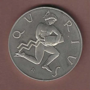 STERNZEICHEN - WASSERMANN.925 SILBER RUND - Bild 1 von 2