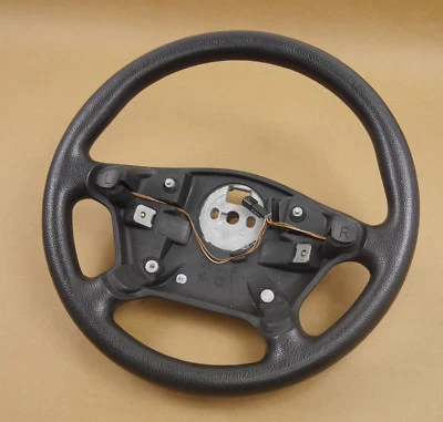 Lenkrad Opel Vectra B Kunststofflenkrad schwarz 90539566 38mm  (1) - Bild 1 von 4