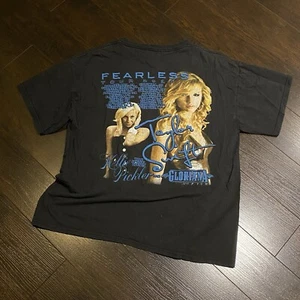 Taylor Swift 2010 Fearless Tour Concert T-Shirt Mens Size L Kellie Pickler - Picture 1 of 11