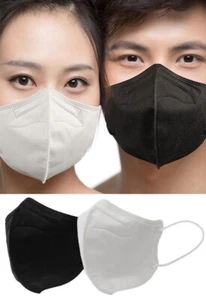 (White x 50 Masks) KF94 Bird-beaked Type Face Safety Mask Individual Packaging - Picture 1 of 8