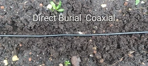 35M Virgin Media Breitband RG6 TRI-SHIELD schwarz unterirdisch/extern *ORIGINAL* - Bild 1 von 9