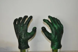 Maschera zombie mani Monster schiuma lattice maschera gomma maschere guanti forno! - Foto 1 di 7