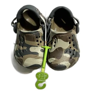 Nuevo con etiquetas Zueco Crocs Niños Talla C5 Echo Redux Camuflaje Marrón Tostado Impermeable Clásico Unisex Foto 1 de 4