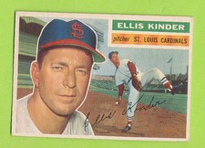 1956 Topps - Ellis Kinder (#336)  St Louis Cardinals
