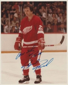 Signiert 8x10 BRAD PARK Detroit Red Wings signiertes Foto - COA - Bild 1 von 1