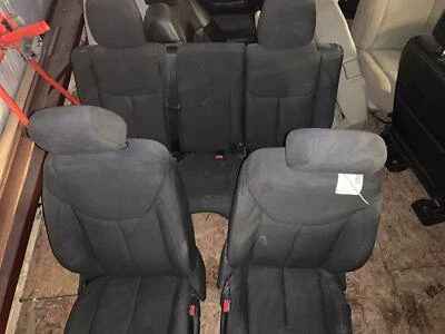 2008-2018 JK JEEP WRANGLER BLACK CLOTH FRONT & REAR SEATS MANUAL 08 09 10 11 12  - Image 1 of 4