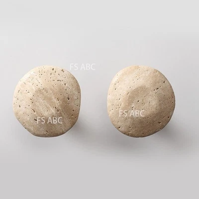 Natural marble door handles, suitable for glass doors, entry doors, wooden doors - Image 1 of 4