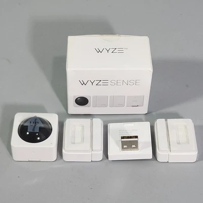 Wyze Sense Starter Kit WHSK1 Sensor de Movimiento Dispositivo de Seguridad para el Hogar Blanco NIOB Foto 1 de 4