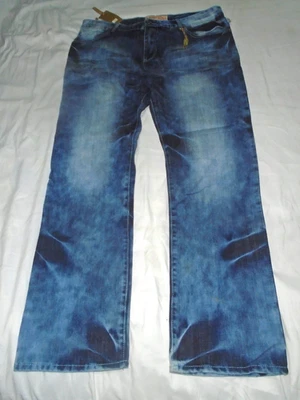 Robin's Jean Mens Long Flap Rhinestones Pockets Tie Dye Jeans Tag Size 40 NWT - Image 1 of 4
