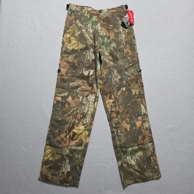 VINTAGE Liberty Advantage Timber Camo Cargo Pants Youth Large Regular Hunting - Image 1 of 4