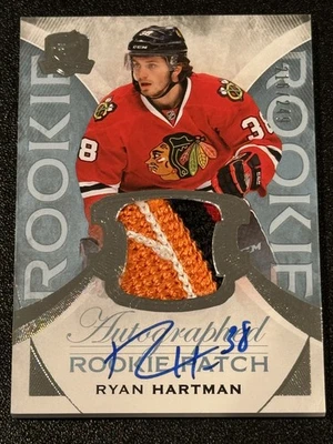 2015-16 Upper Deck The Cup #186 Ryan Hartman #/249 RPA Rookie RC Blackhawks - Image 1 of 2