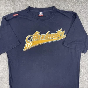 Camisa Akademiks Para Hombre 3XL Azul Vintage Baloncesto Manga Corta Cuello Redondo Y2K - Imagen 1 de 10