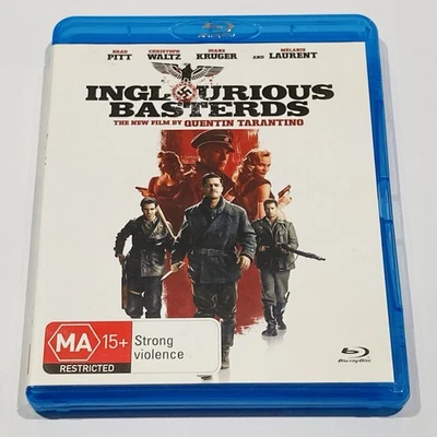 Inglourious Basterds (Blu-ray, 2009) LIKE NEW + Fast Free Post - image 1 of 2