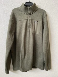 Under Armour Men's Large Quarter-snap Sweater - Picture 1 of 12