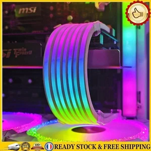 Bande lumineuse LED ARGB 5 V 3 broches ARGB pour carte mère GPU 3 x 8 broches/24 - Bild 1 von 11