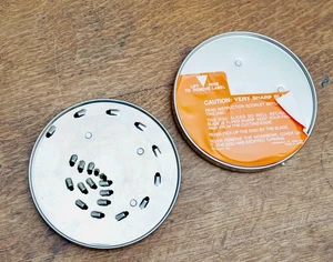 Cuisinart DLC-144 4 mm Schneidemesser Scheibe & DLC-837 - Bild 1 von 2