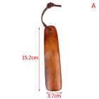 1pc Solid Wood Shoehorn Natural Wooden Shoe Horn Shoe Lifter Craft Portable  Tu