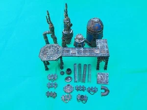 GW 40K KILL TEAM SECTOR MECHANICUS TERRAIN SET. PAINTED. GREEN 1771 - Picture 1 of 11