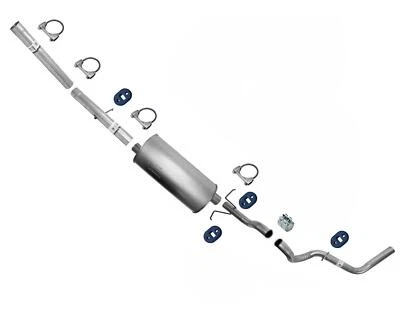 For 2002 2003 Ford F150 4.2 4.6 5.4L Muffler Tail Pipe Exhaust System 120 139 WB - Image 1 of 4