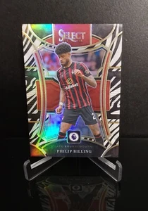 #'ed/25 π₯ PHILIP BILLING SSP 2023-24 Panini Select PLS Mezzanine Zebra Prizm - Picture 1 of 2