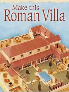 Bastelbogen Römer Villa wie in Borg Hechingen - römische Landgüter zum Begreifen - Bild 1 von 5