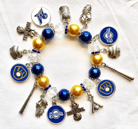 Milwaukee Brewers Charm Bracelet Cover