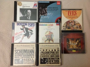 Lot of Eight (8) Classical Music Orchestral, Soloists, Vocal CDs - Picture 1 of 6