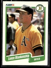 1990 Fleer #1 Lance Blankenship Near Mint or Better
