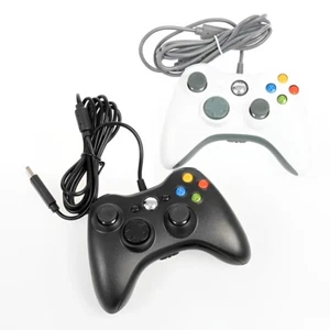 Controller cablato USB per PC compatibile con Xbox 360 / Windows 7 8 10 11 gamepad - Foto 1 di 4