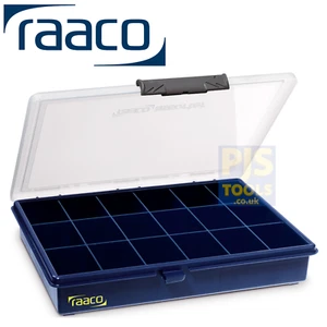 Raaco 136167 A5 18 fixed compartment assorter component case box - Picture 1 of 2