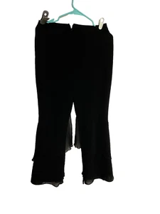 JS Collections Pants With Ruffles SZ 6 Super Cute Pre-Owned - Picture 1 of 9