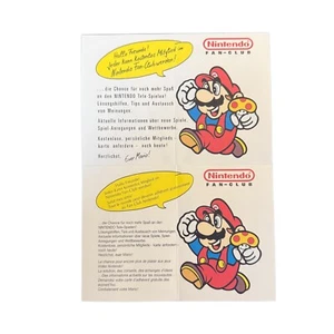 Nintendo Fan Club Postkarten Oroginal beide Karten - Bild 1 von 3